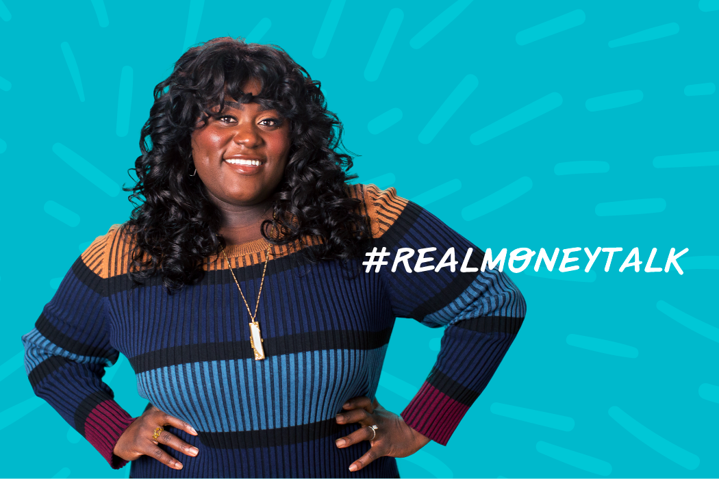 Outcast x Intuit Turbo: Portrait of actress Gabrielle Brooks promoting our #RealMoneyTalk campaign