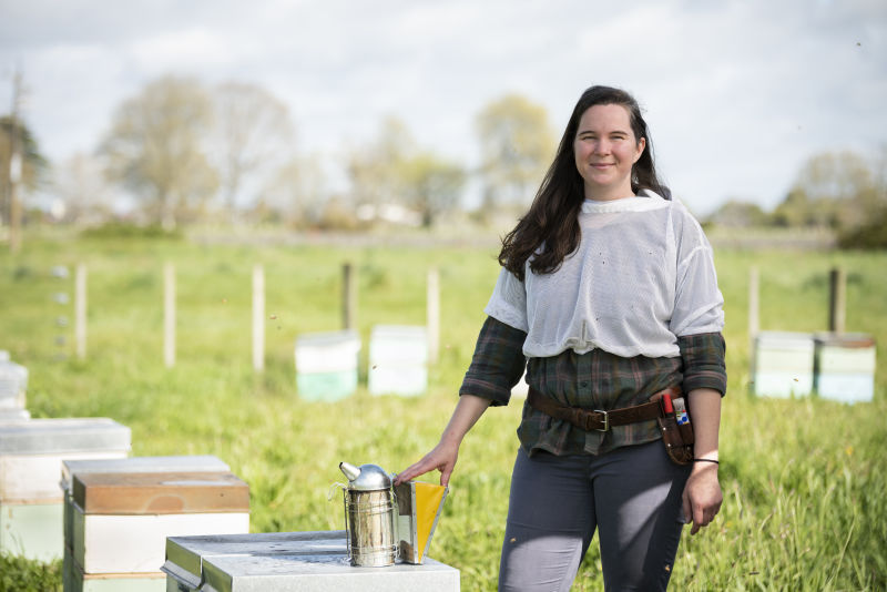 Ashley Mortensen: from zookeeper to beekeeper 