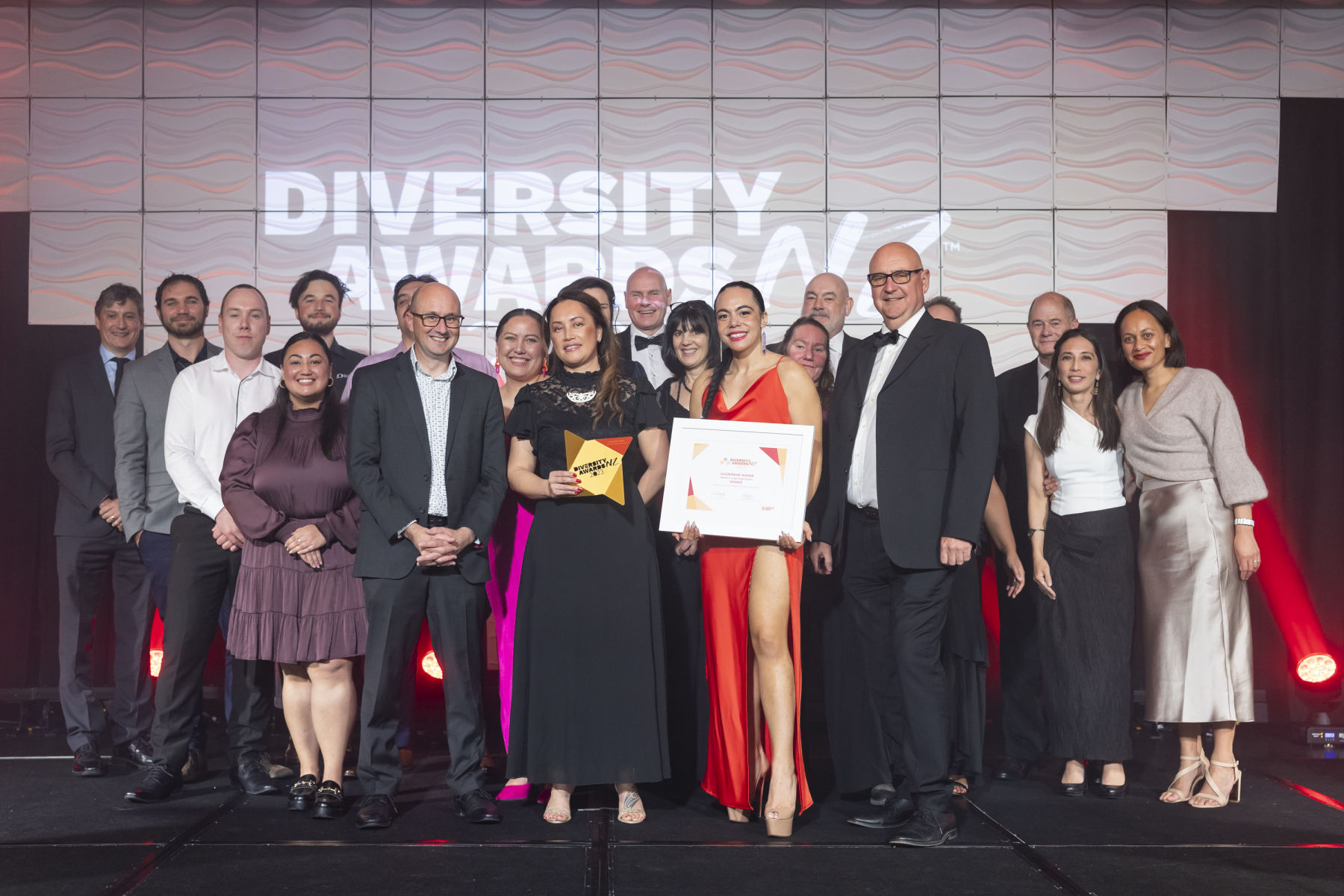 Rangahau Ahumāra Kai Plant & Food Research celebrates at 2023 Diversity Awards NZ 