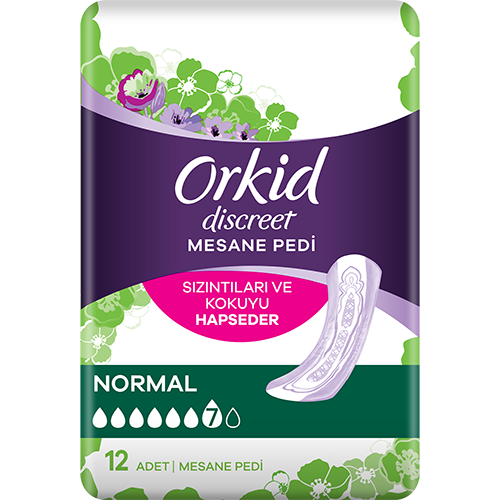 Orkid Discreet Mesane Pedleri Normal x12