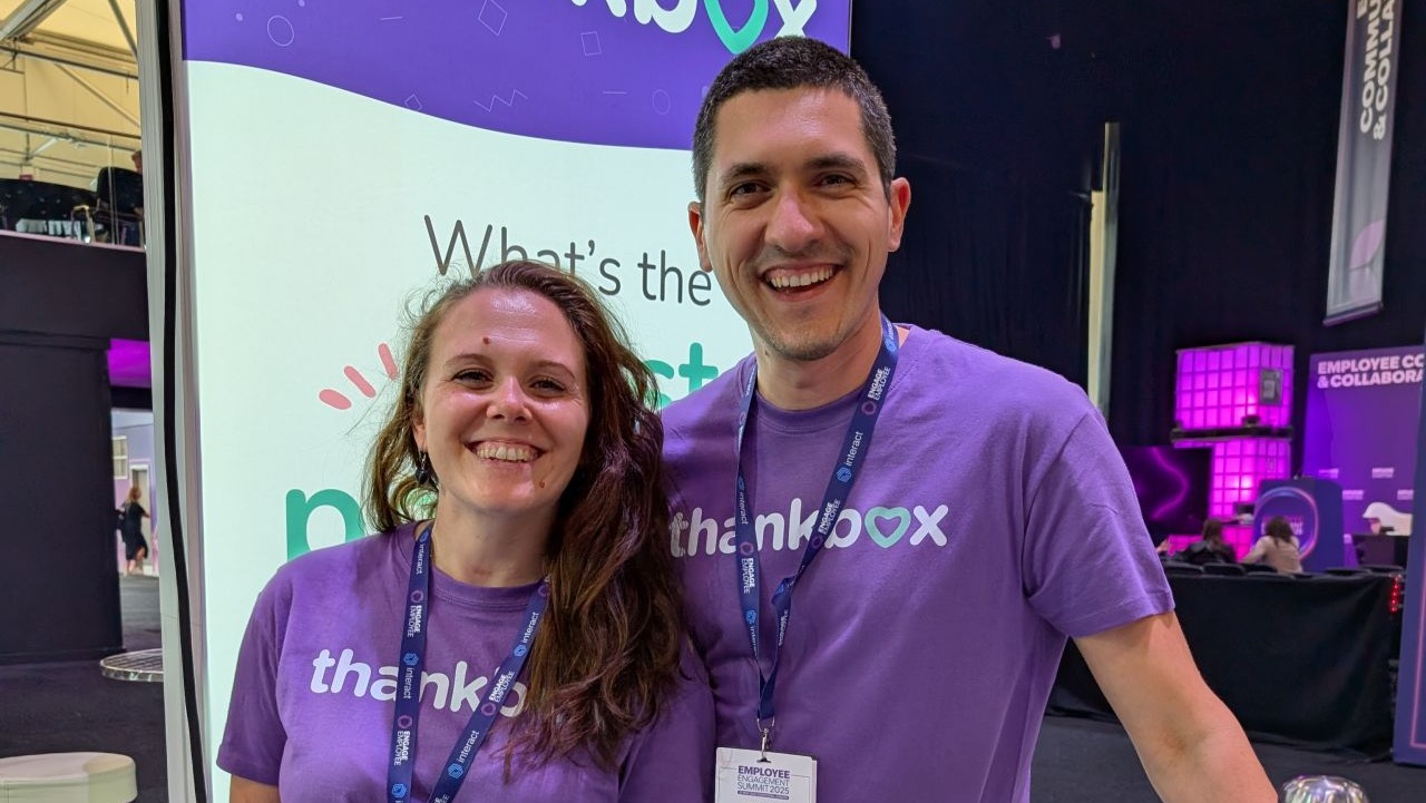Thankbox Co-Founders at Employee Engagement Summit