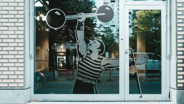 Gym door