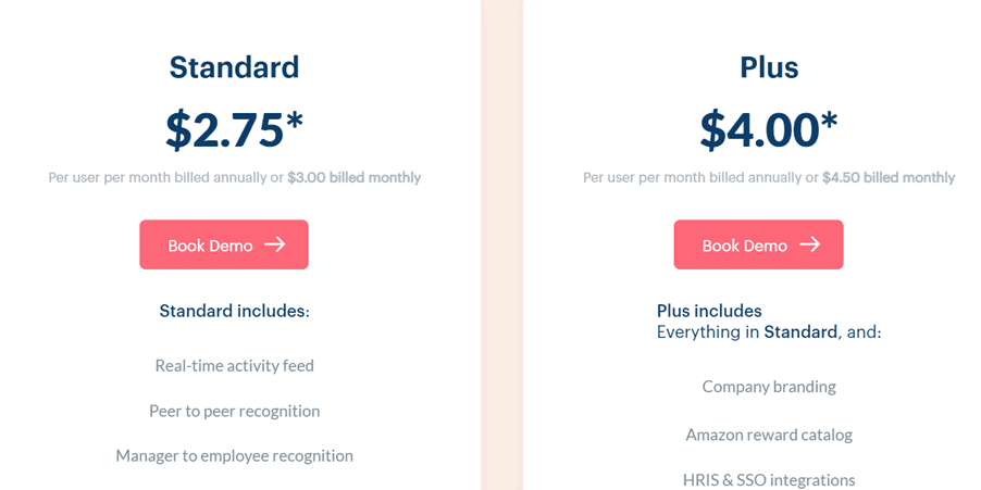 Nectar pricing