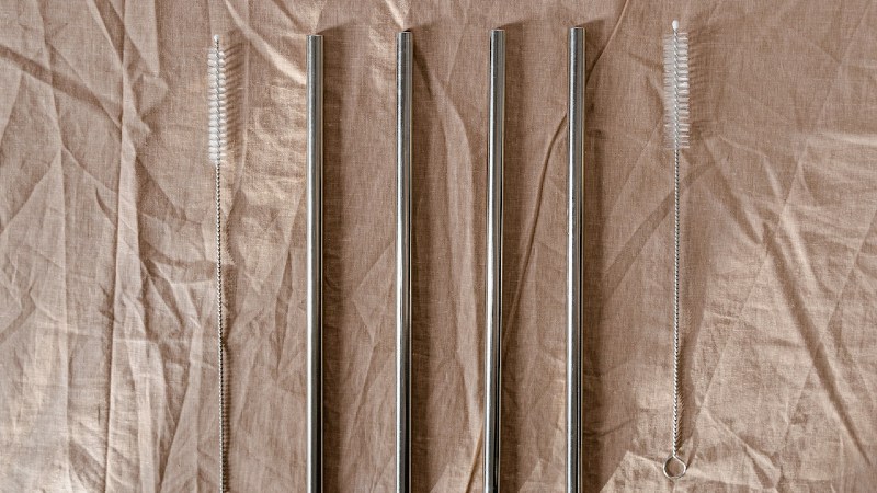 stainless steel straws