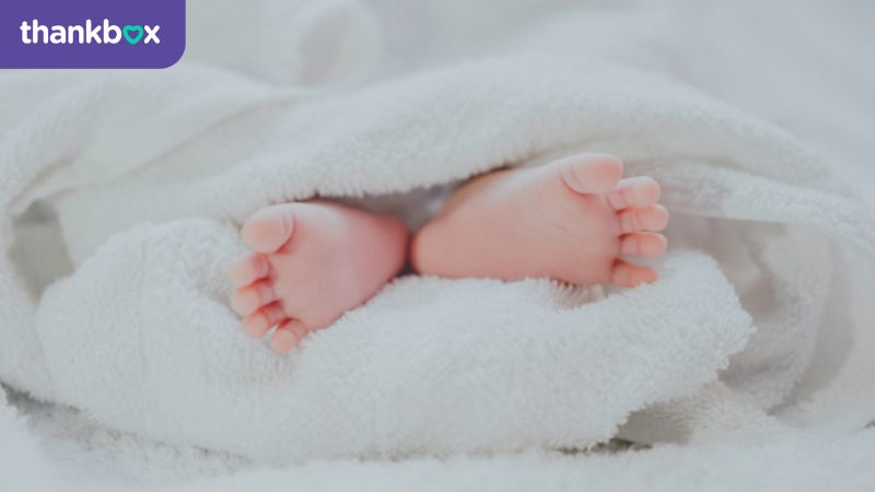 An image of baby feet
