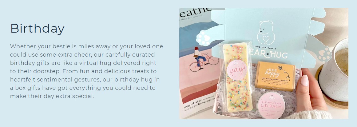 Bear Hugs Birthday Gift