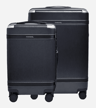 Paravel luggage set of large and medium suitcases