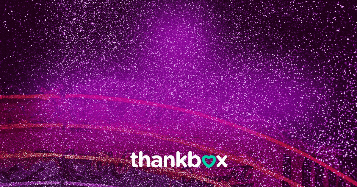 Animation of three Pride themed Thankbox backgrounds