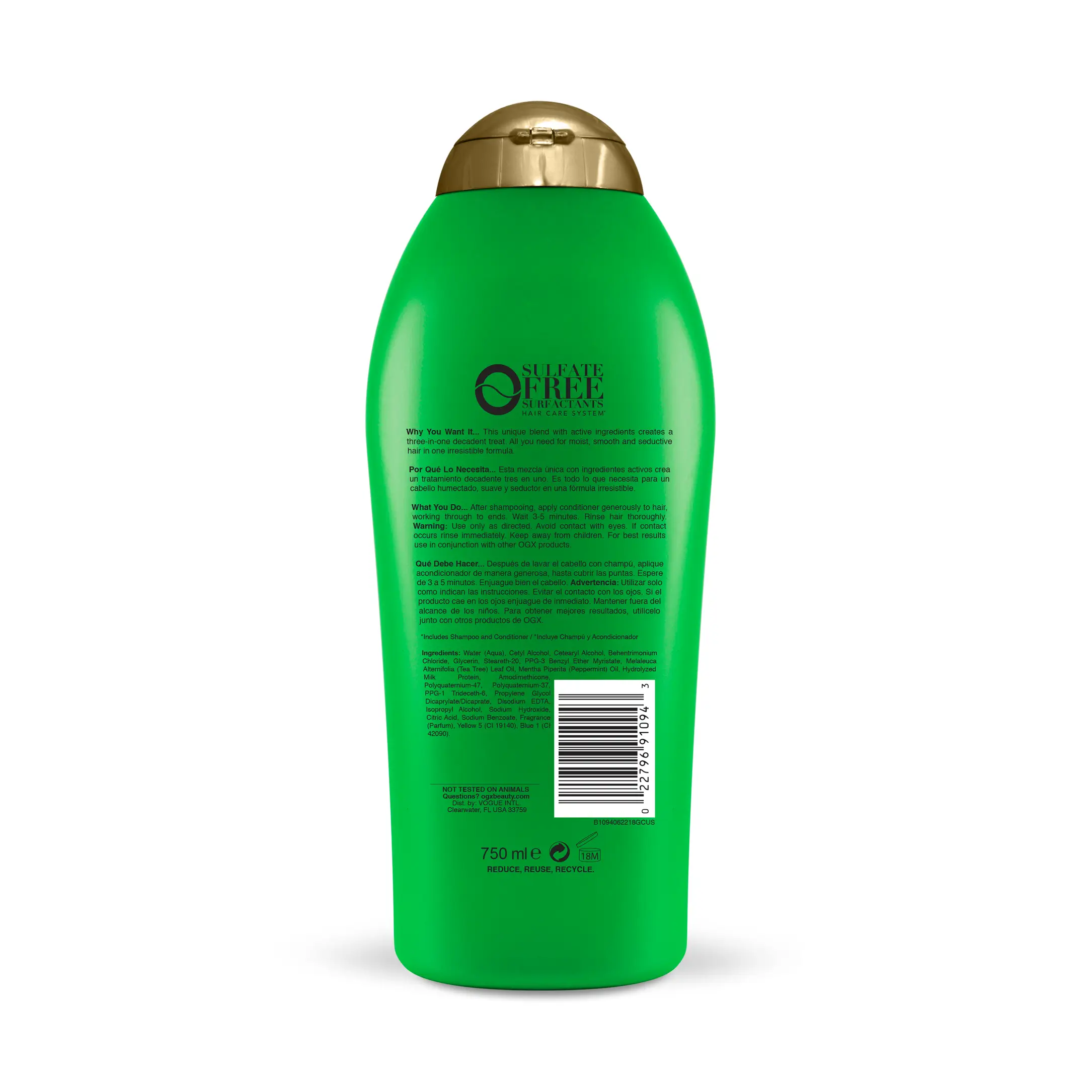 Hydrating + Teatree Mint Salon Size Conditioner 25.4 fl oz 2