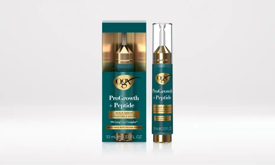 ProGrowth + Peptide Scalp Serum out of the packaging image