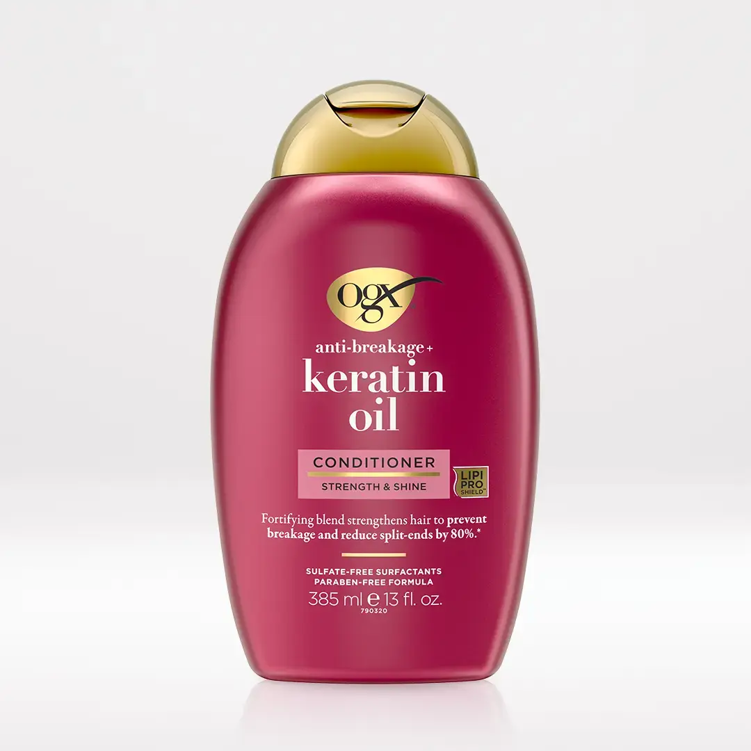 Keratin Oil Conditioner Front of Packaging