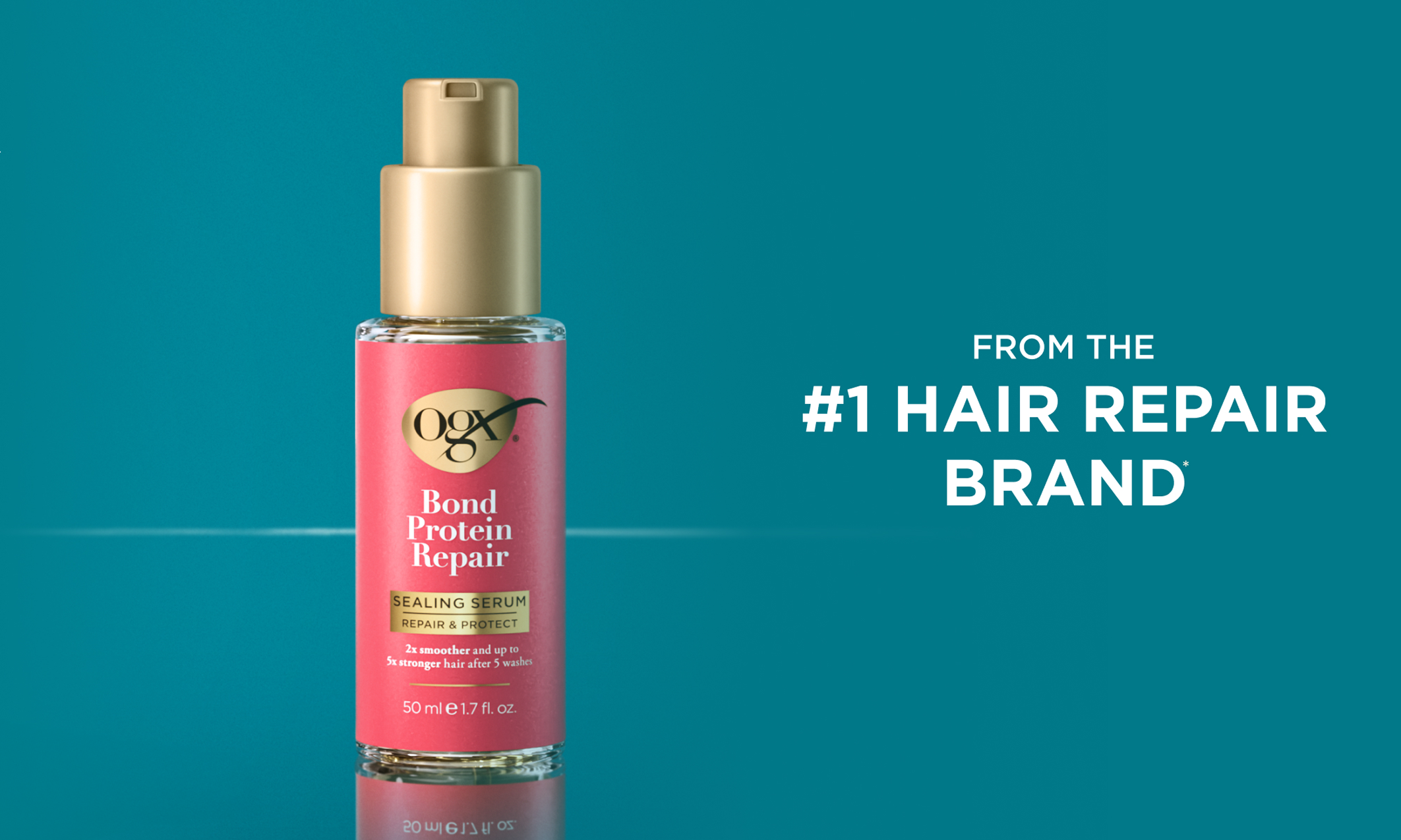 Bond Protein Repair Sealing Serum Formulated without: Sulfated surfactants and Parabens