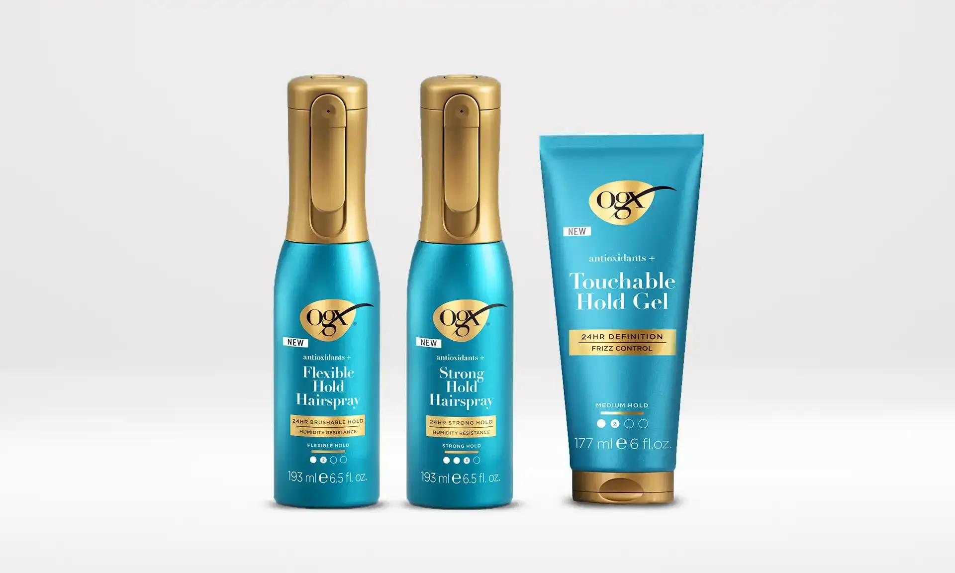 OGX® Style Finishers Product Line