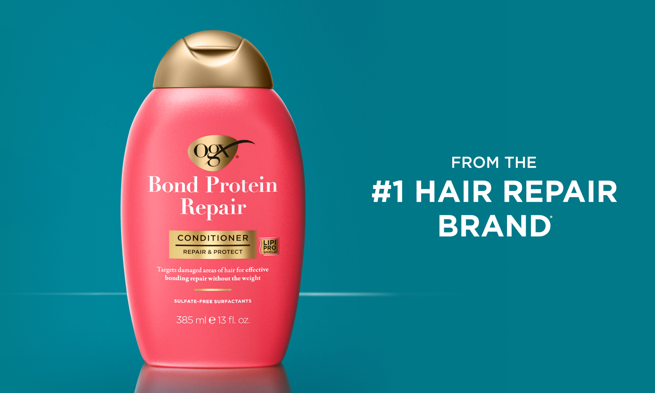 Bond Protein Repair Lightweight Conditioner Formulated without: Sulfated surfactants and Parabens