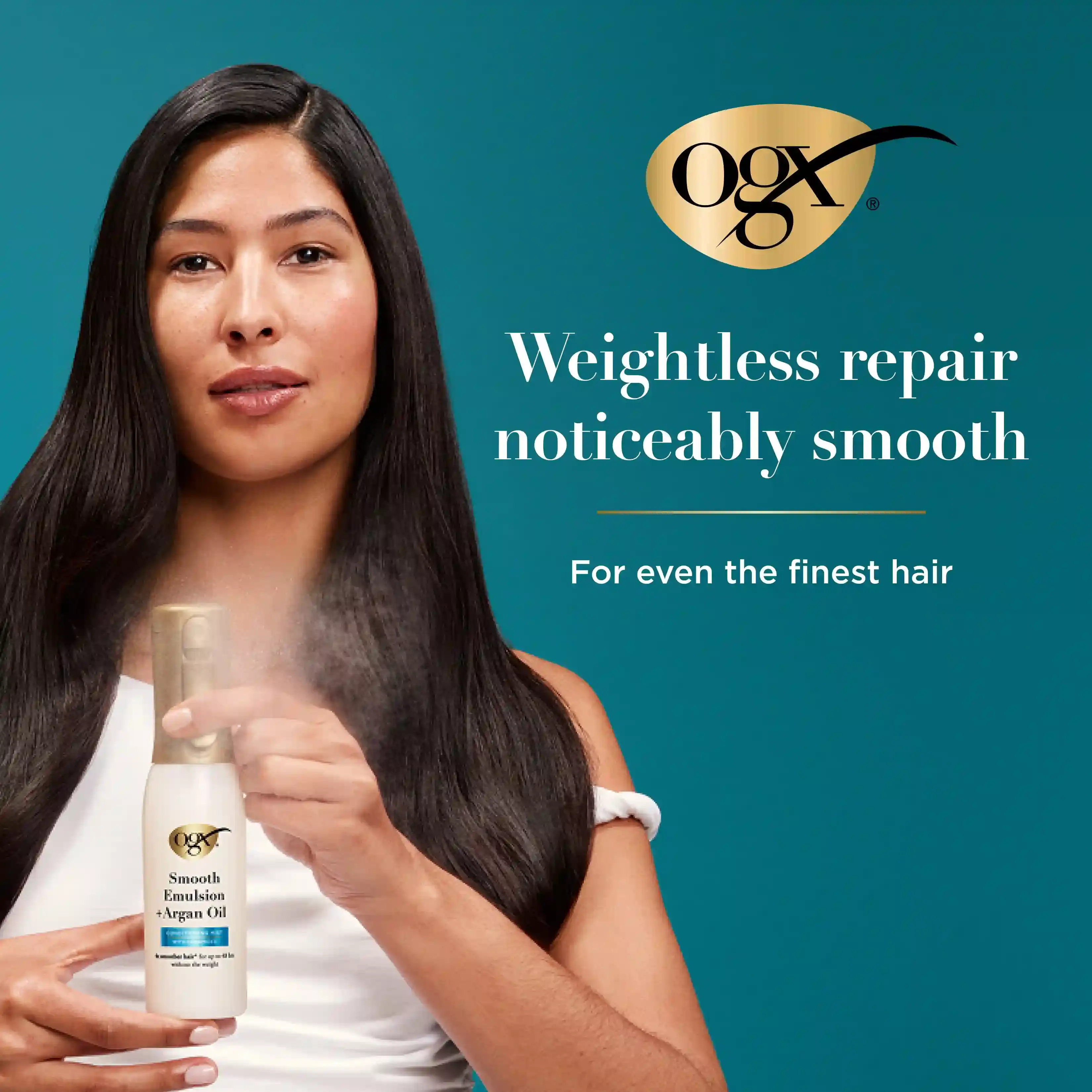 Weightless repair noticeably smooth for even the finest hair