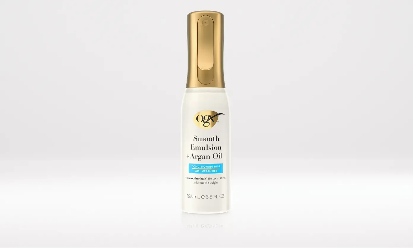 Smooth Emulsion + Argan Oil Conditioning Mist Front of Packaging