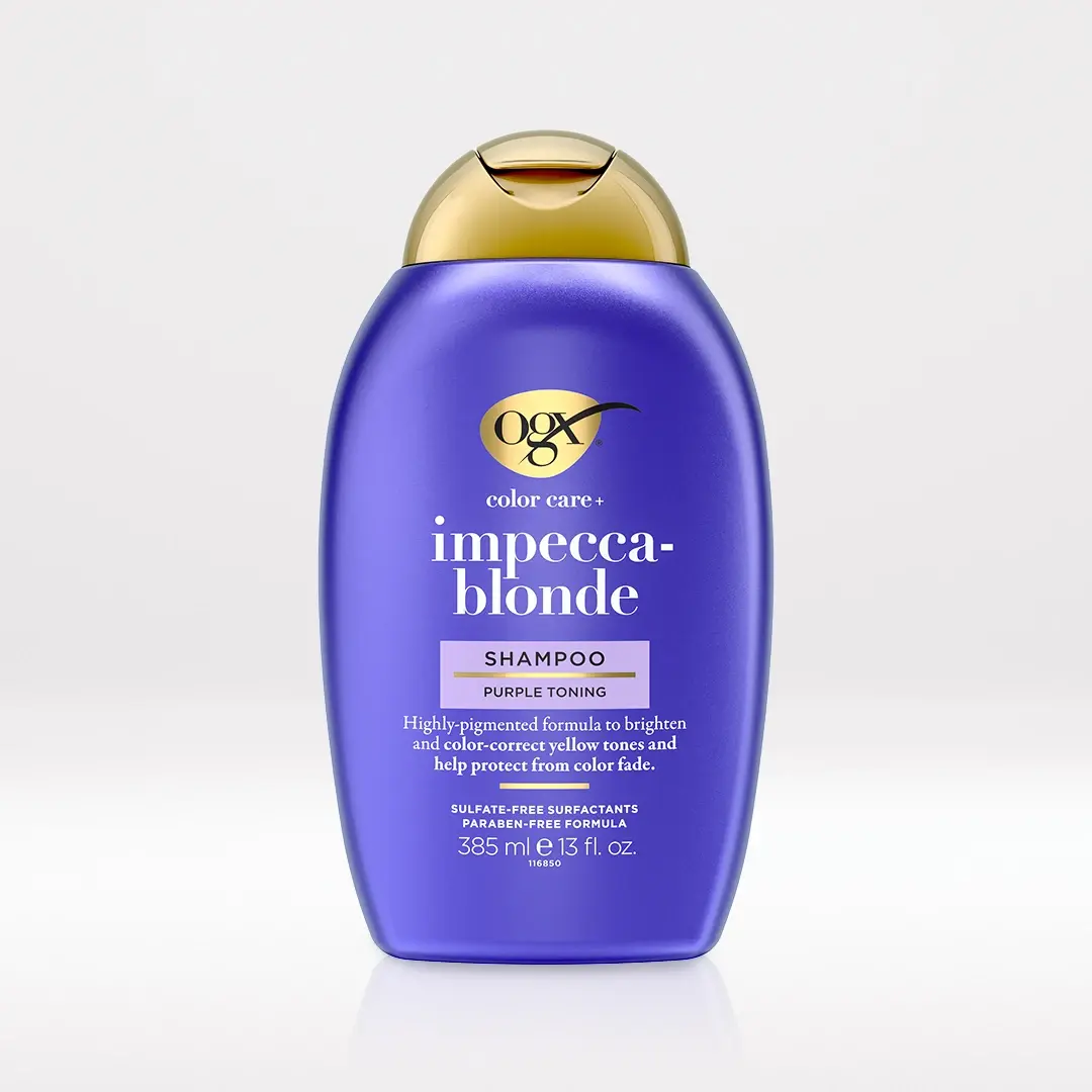 Purple Toning Shampoo Front of Packaging