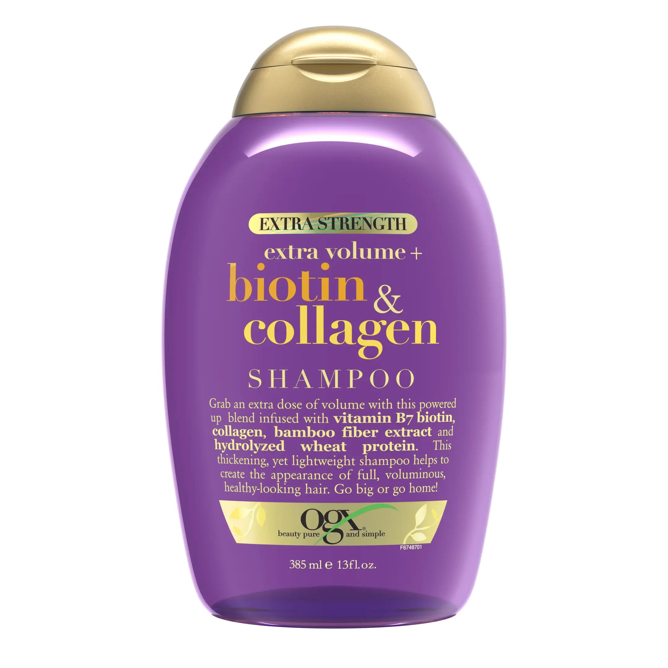 Volumizing Thick Full Biotin Collagen Shampoo OGX Beauty