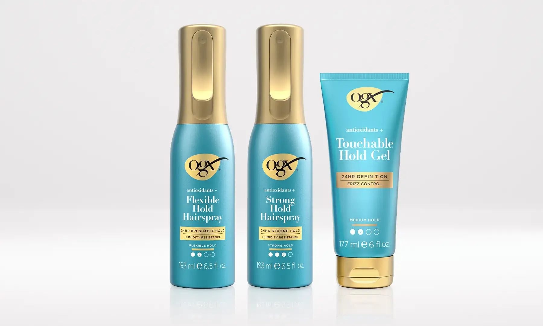 OGX® Style Finishers Product Line
