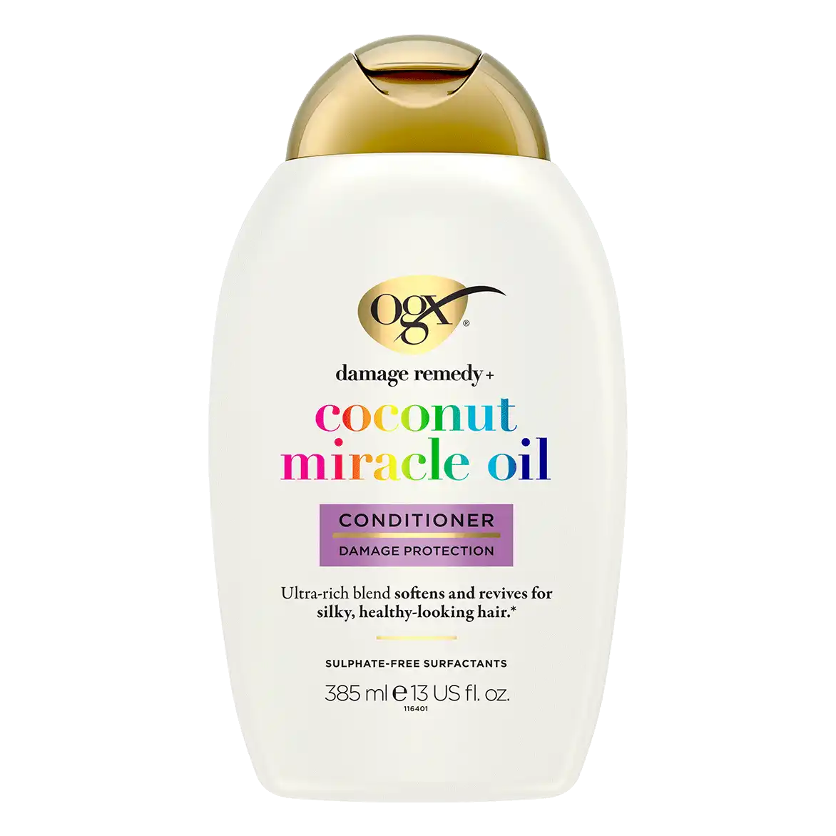 OGX® Extra Strength Damage Remedy + Coconut Miracle Oil Conditioner 385ml