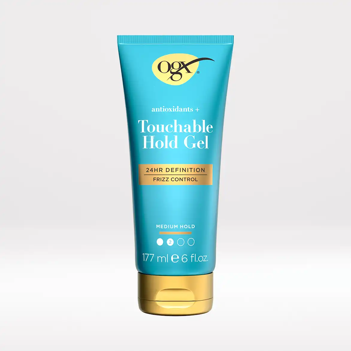 Touchable Hold Gel Front of Packaging