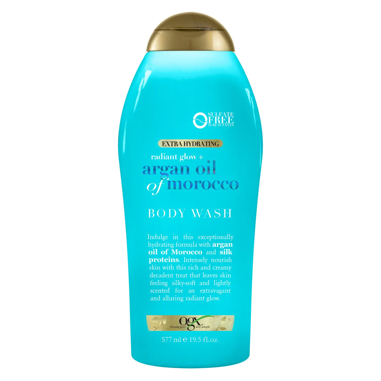 Extra Strength Radiant Glow + Argan Oil of Morocco Body Wash 19.5 fl oz (1)