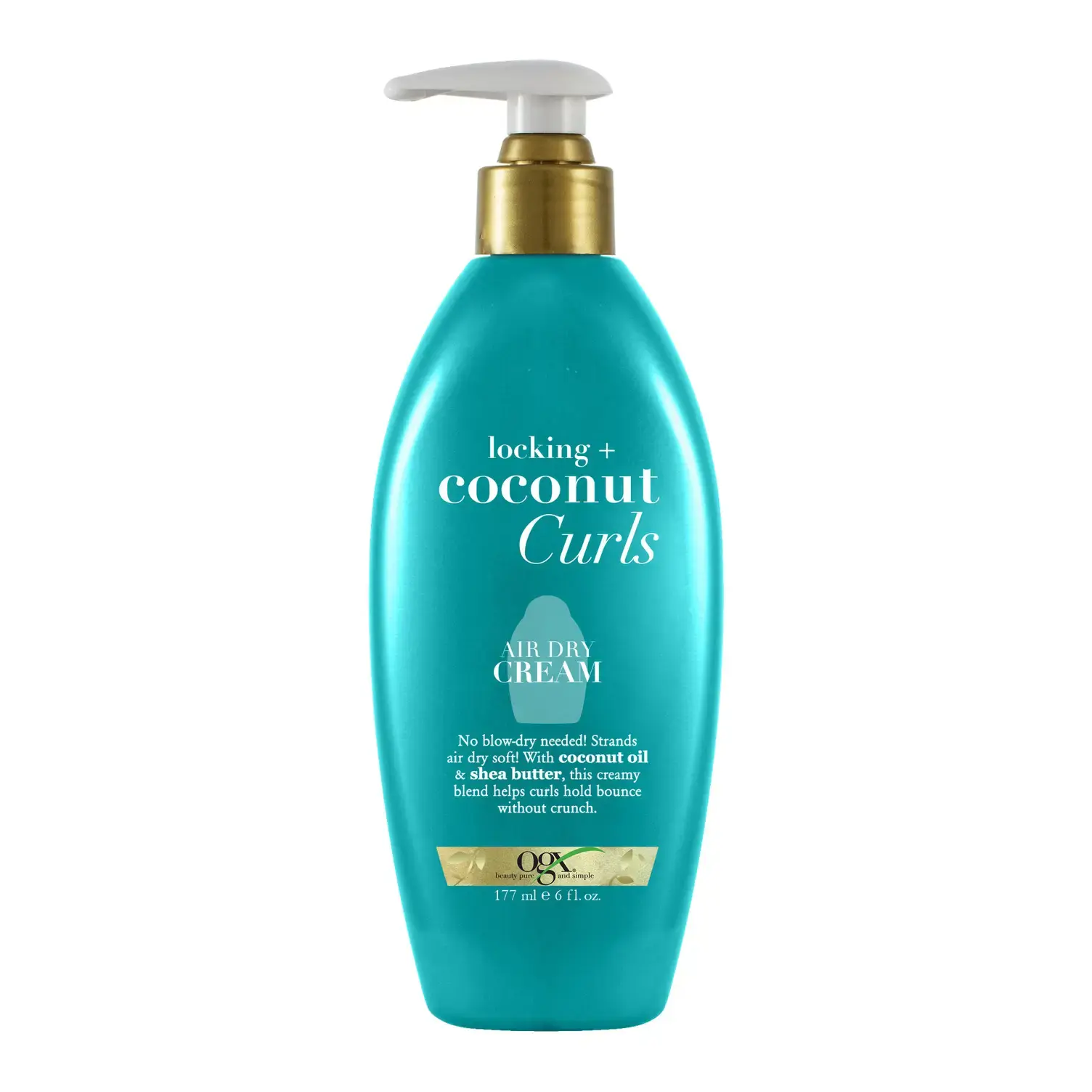 Coconut Curls Air Dry Cream Front of Packaging