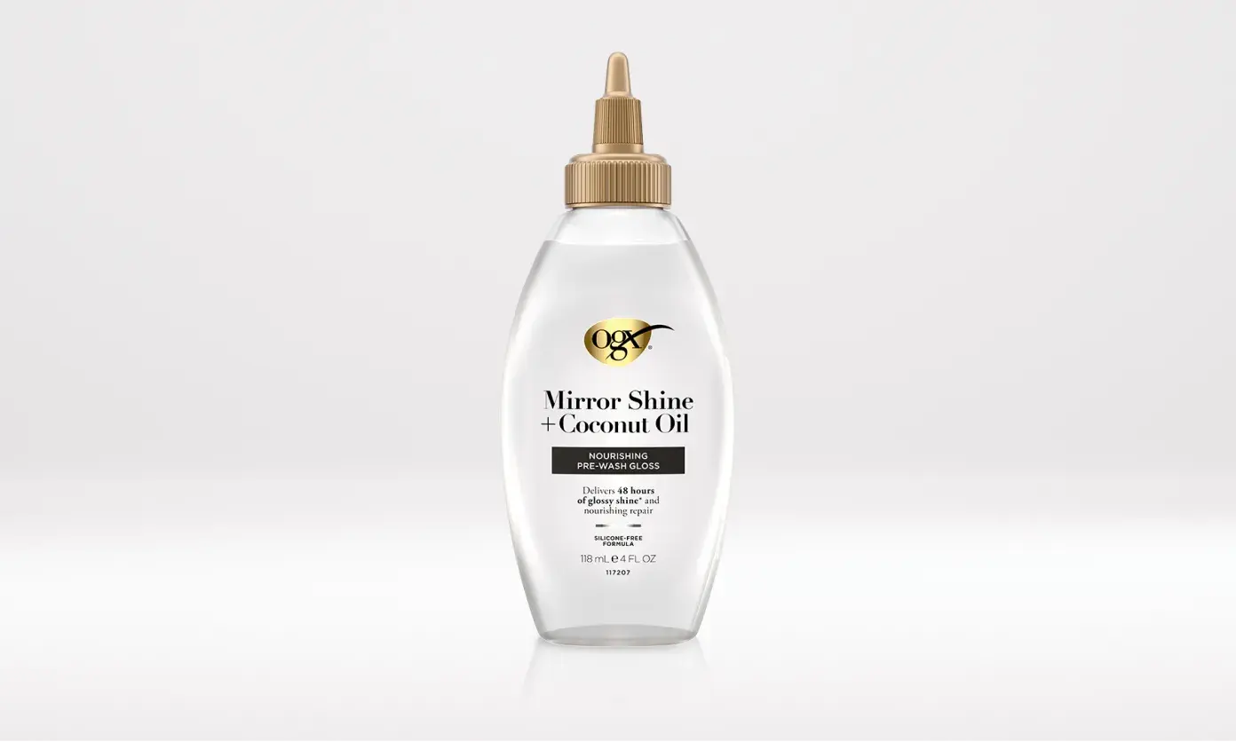 Mirror Shine + Coconut Oil Pre Wash Gloss Front of Packaging