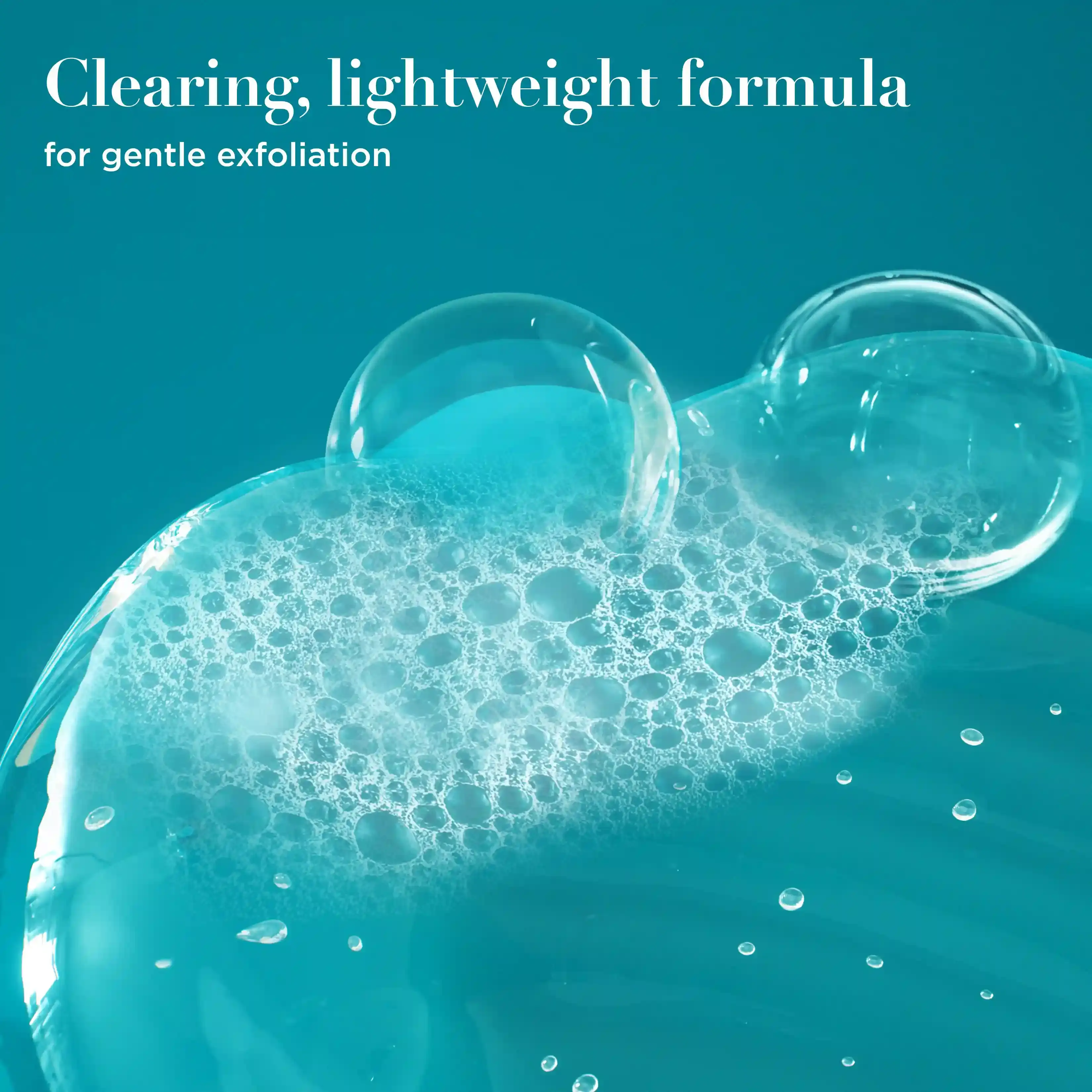 ProGrowth + Peptide Shampoo texture and consistency. Clearing lightweight formula for gentle exfoliation