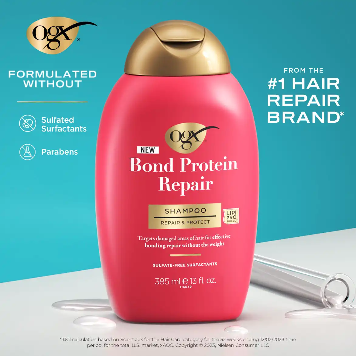 Bond Protein Repair Lightweight Shampoo Product Benefit