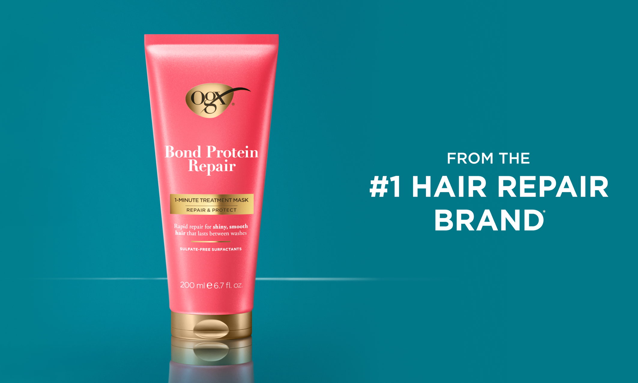 Bond Protein Repair 1 Minute Treatment Mask Formulated without: Sulfated surfactants and Parabens