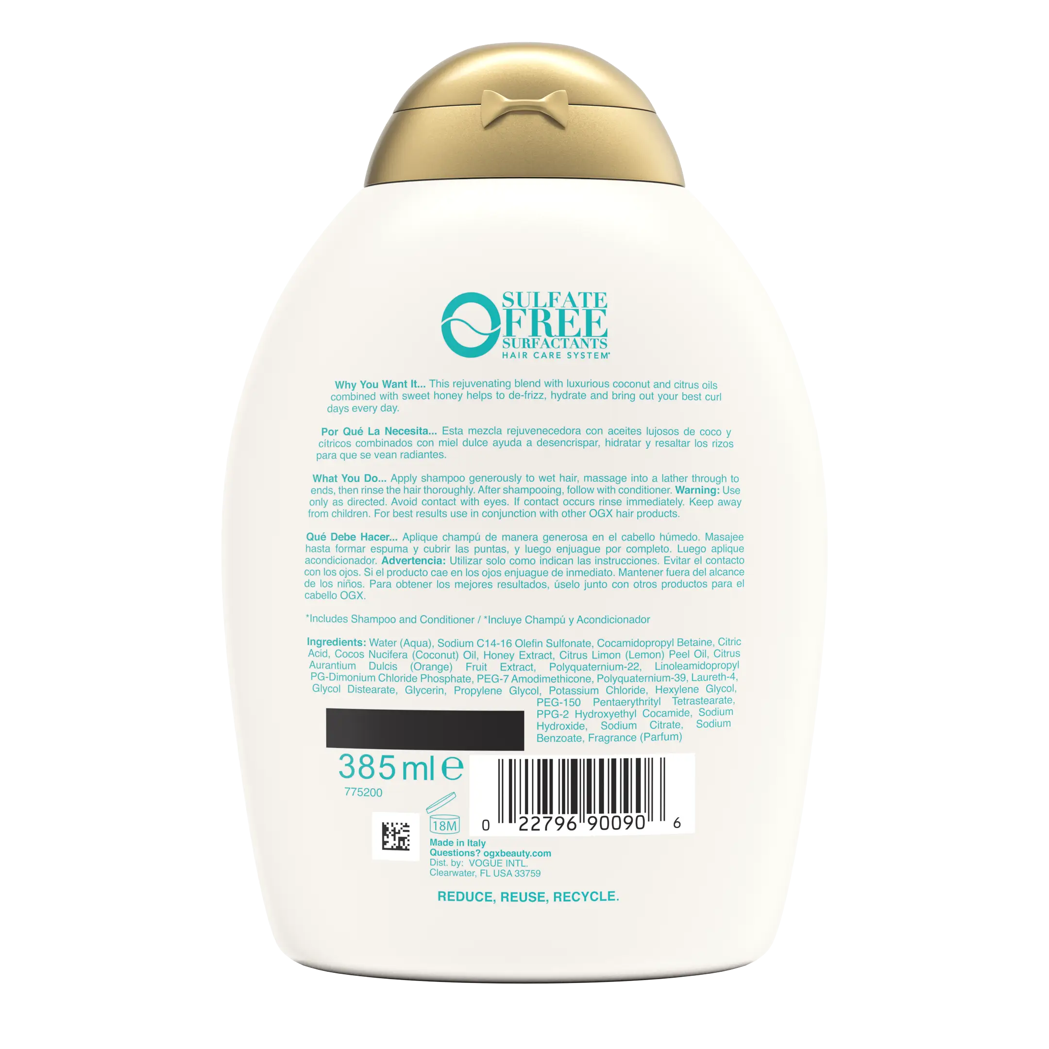 Quenching + Coconut Curls Shampoo 13 fl oz 2