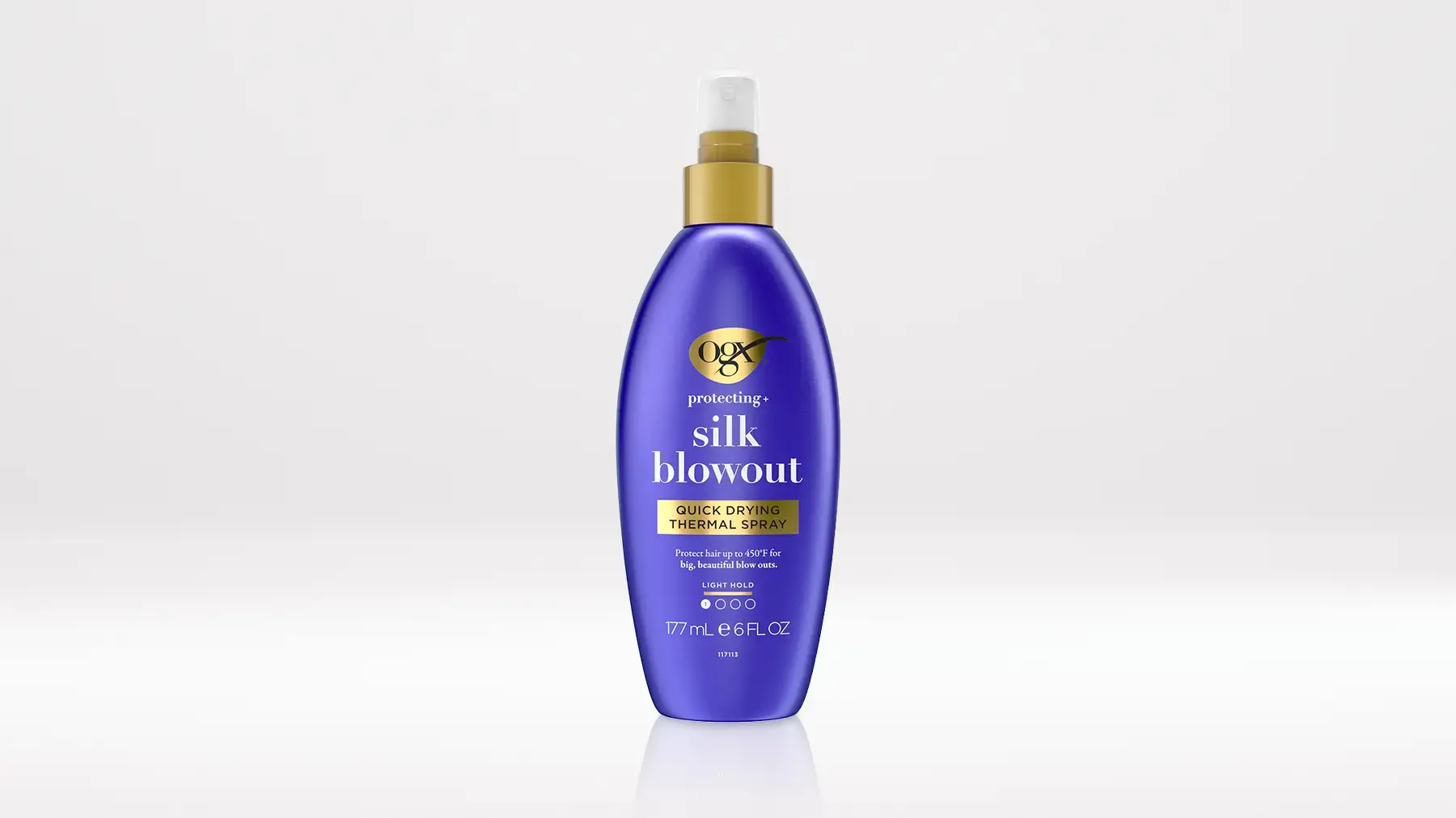 Silky Blowout Quick Drying Thermal Spray - Front of pack