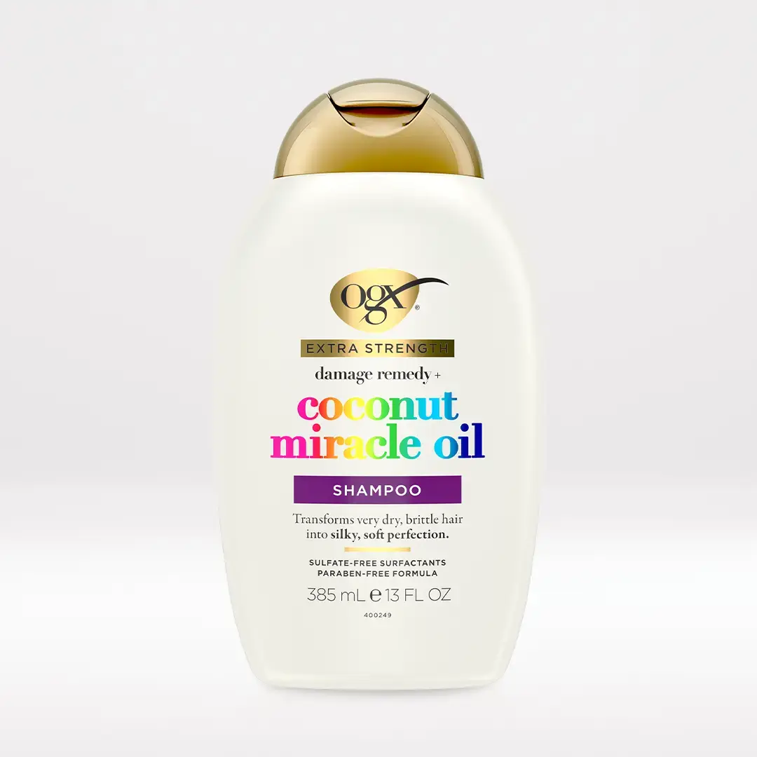 Coconut Miracle Oil Shampoo 13oz Front of Packaging