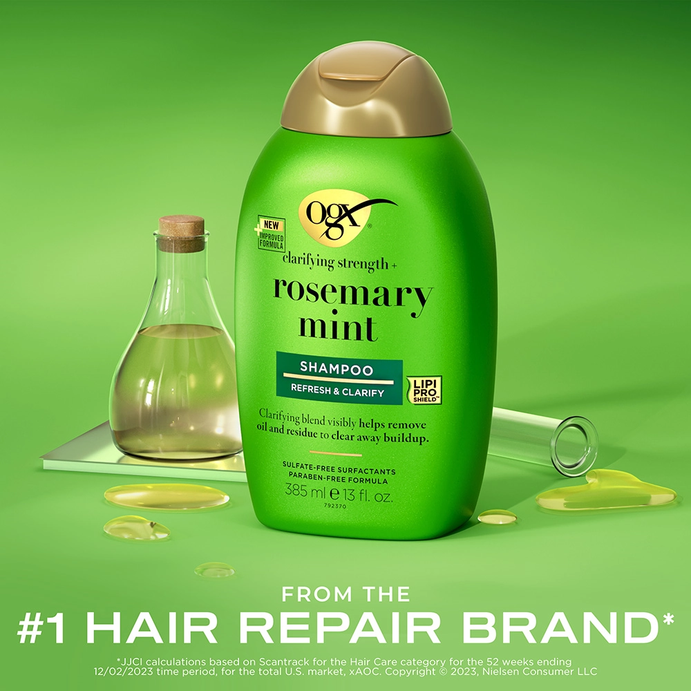 Image displaying the OGX Rosemary Mint Shampoo 13 oz