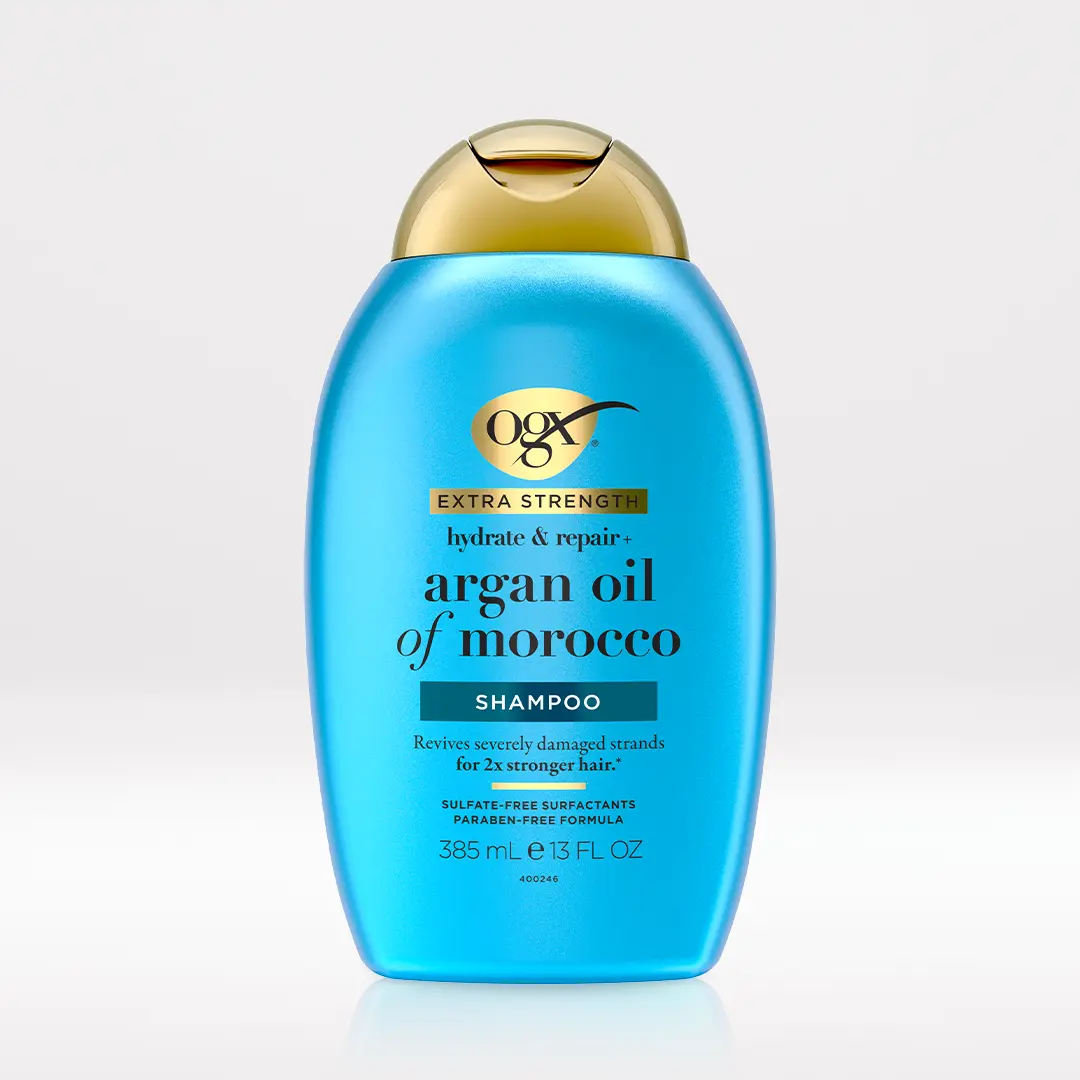 Extra Strength Argan Oil of Morocco Shampoo Front of Packaging