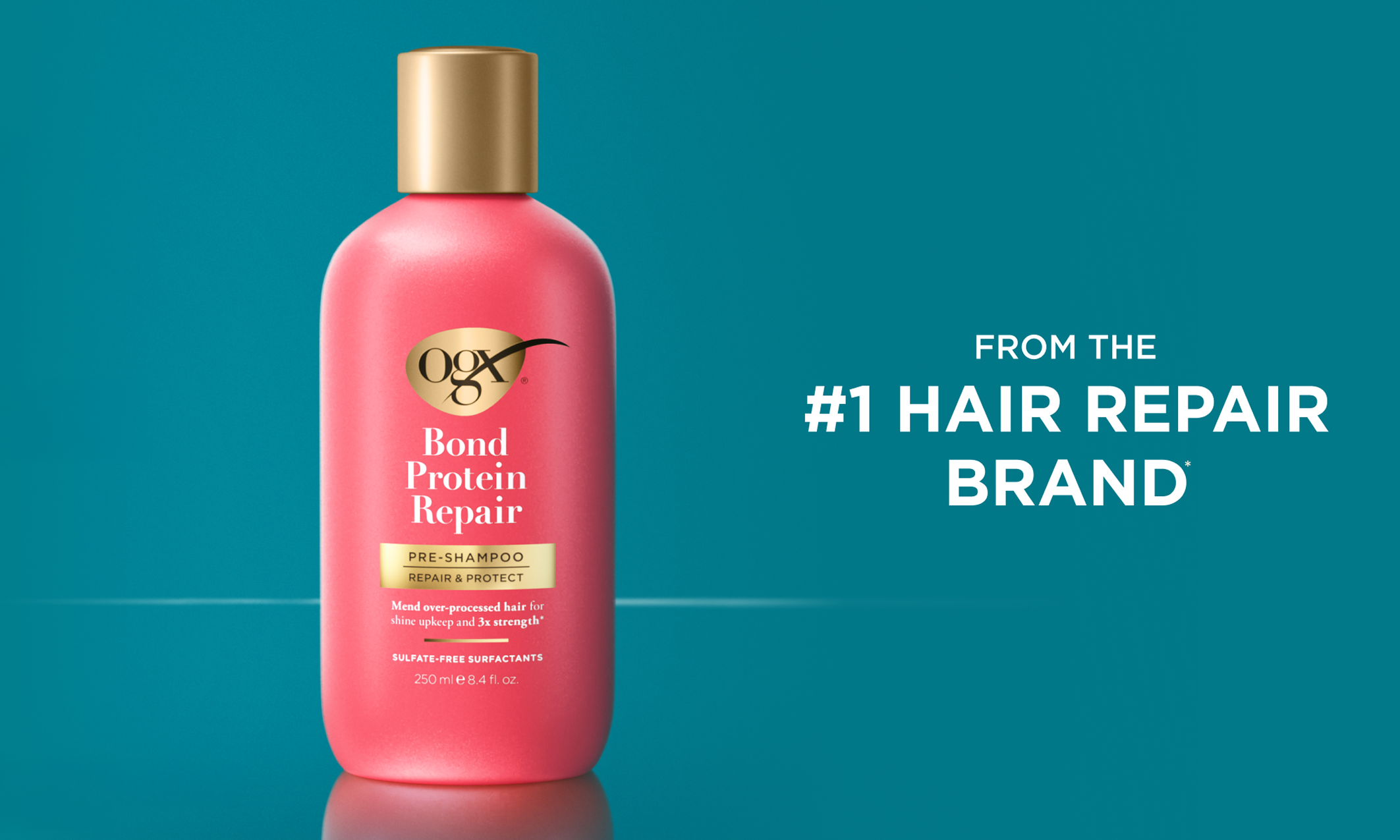 Bond Protein Repair Pre-Shampoo Formulated without: Sulfated surfactants and Parabens