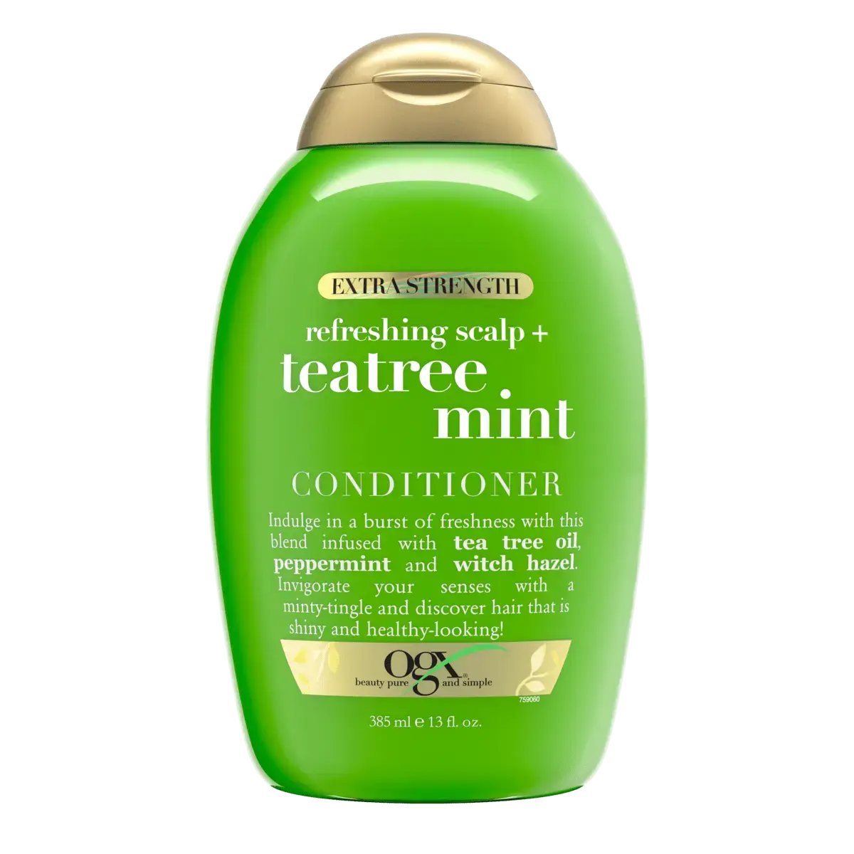 [DISCONTINUED] Teatree Mint Extra Strength Conditioner 13oz Front of Packaging