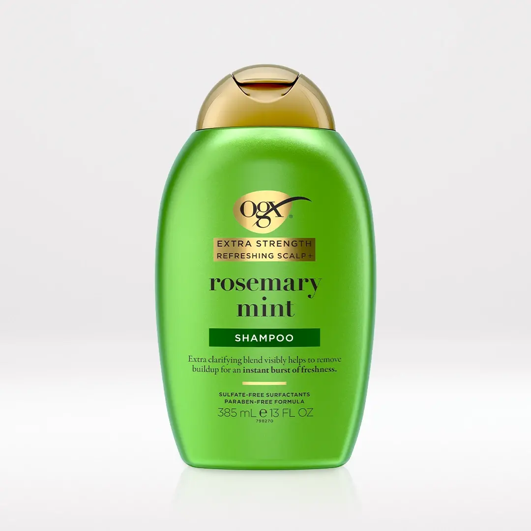 Rosemary Mint Extra Strength Shampoo 13oz Front of Packaging