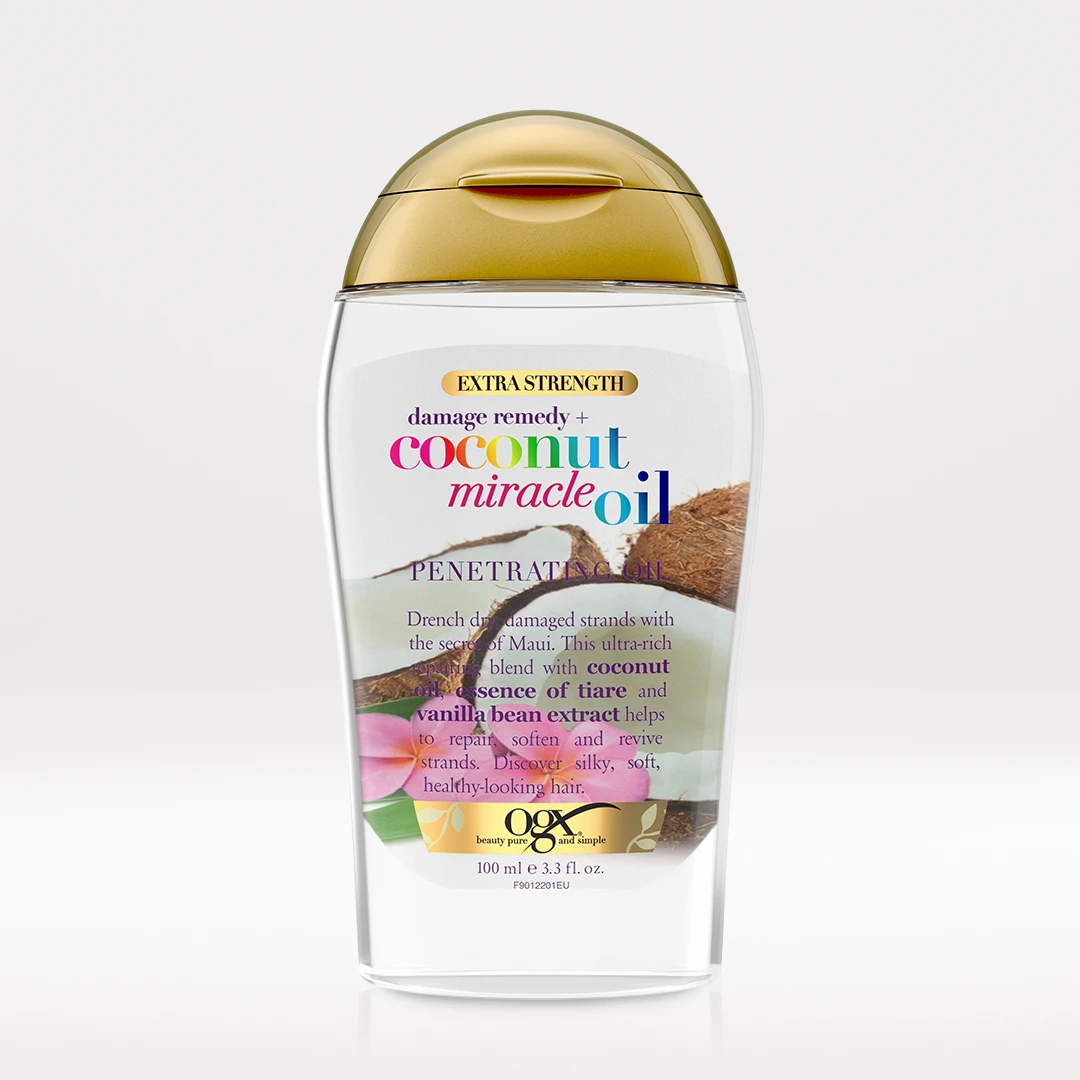 Coconut Miracle Oil Penetrating Oil Front of Packaging