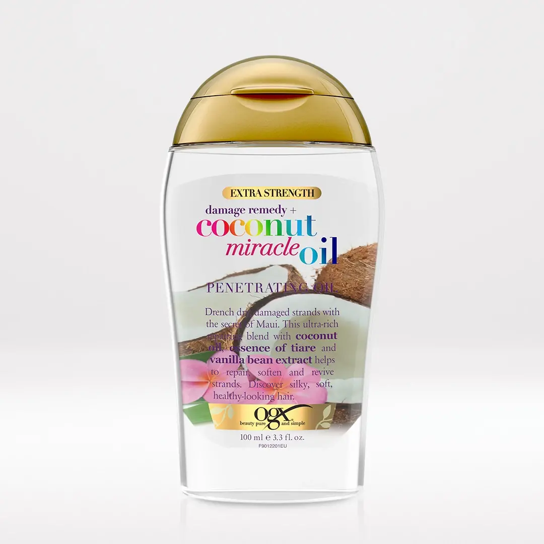 Coconut Miracle Oil Penetrating Oil Front of Packaging