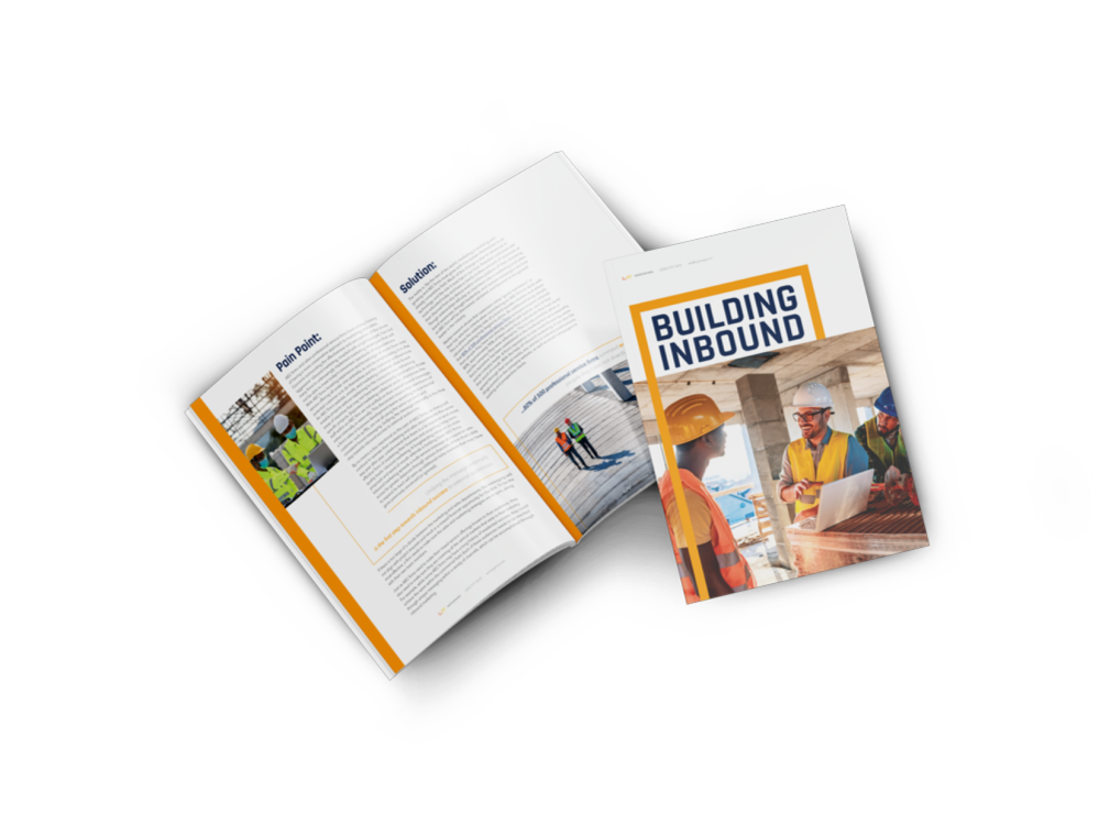Building Inbound White Paper Preview (Cover and Open Page)