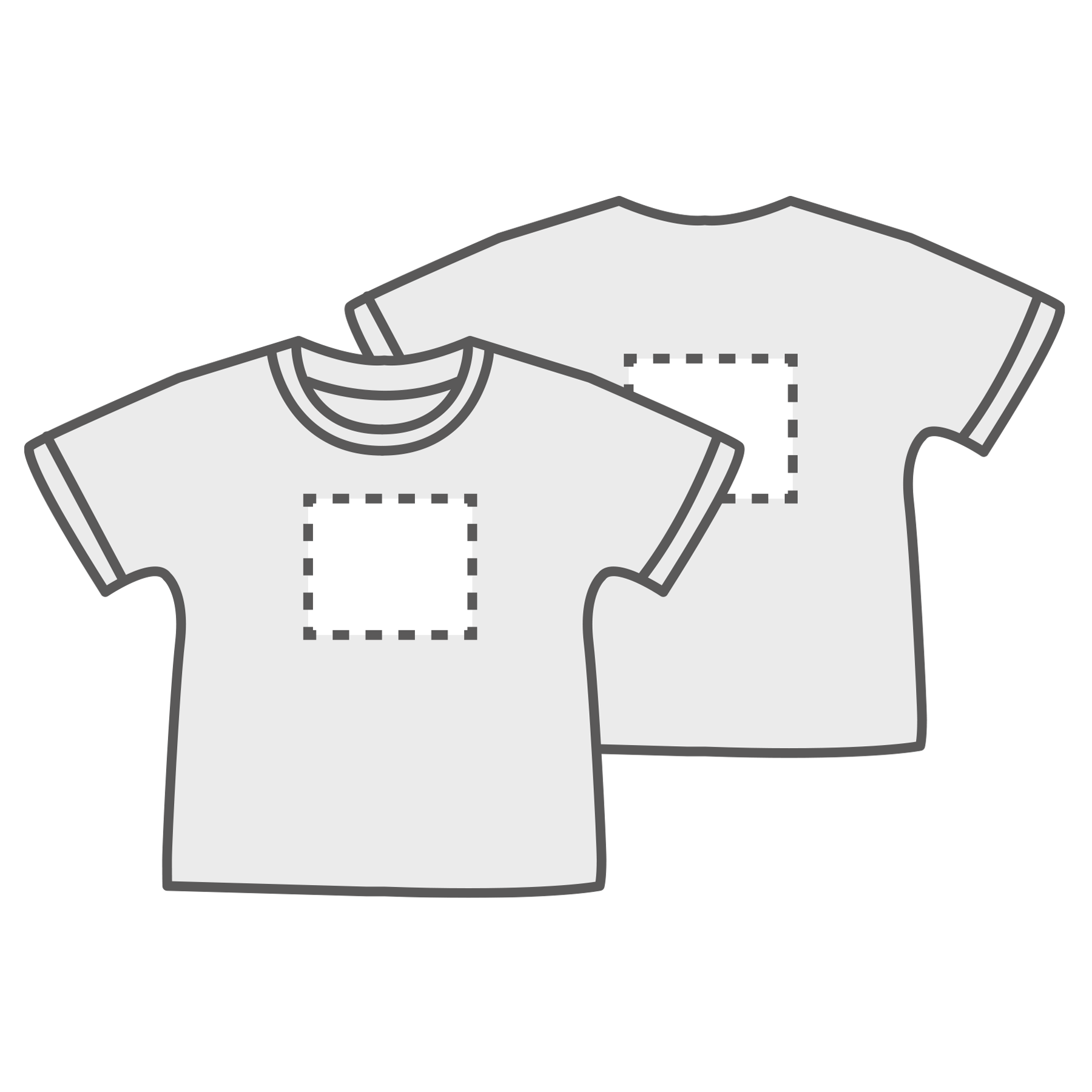 Avant et arrière (15 x 12 cm)