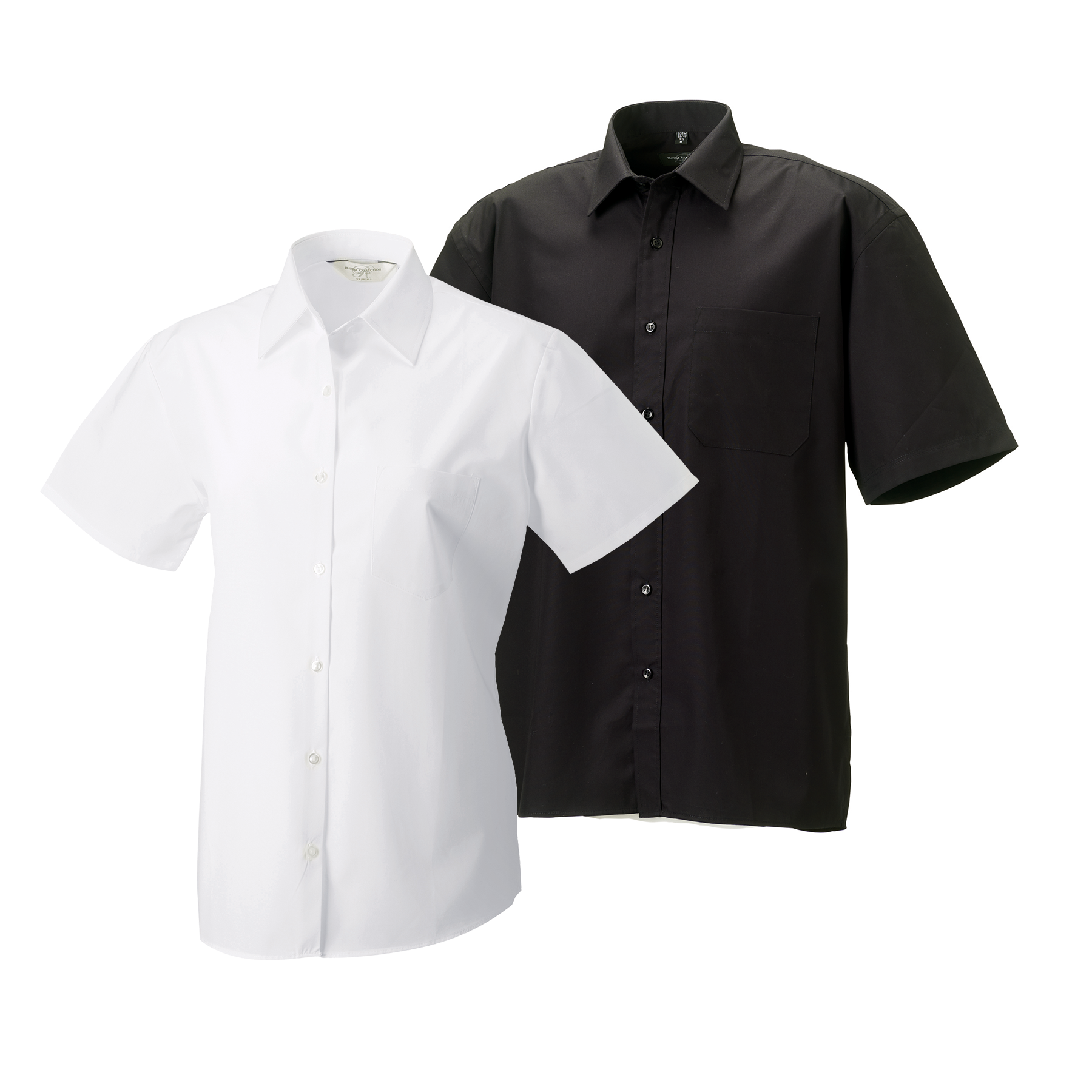 Basic blouse korte mouw