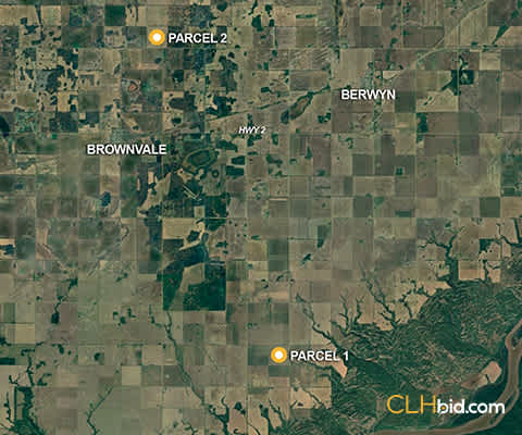 Map of Berwyn/Brownvale Beauties