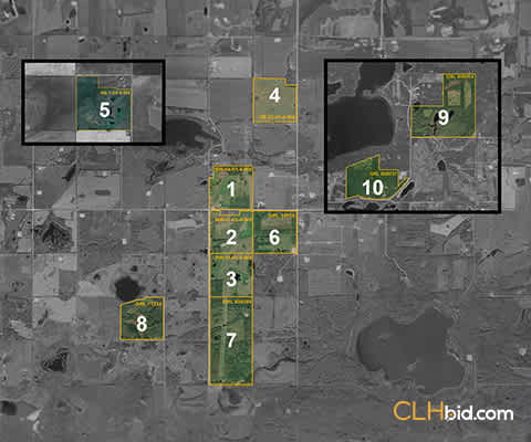 Map of Turn Key Ranch