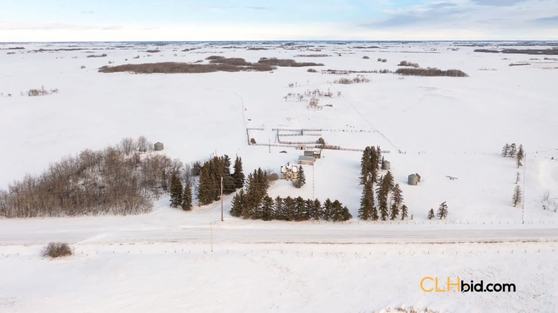 View from above of The Holden Homestead