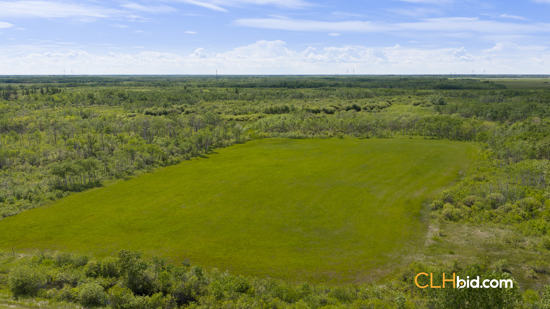 View from above of Ashern Rancher