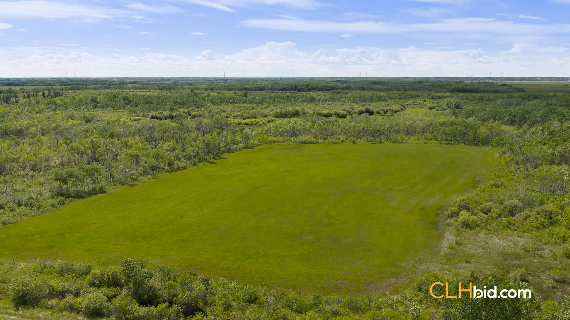 View from above of Ashern Rancher