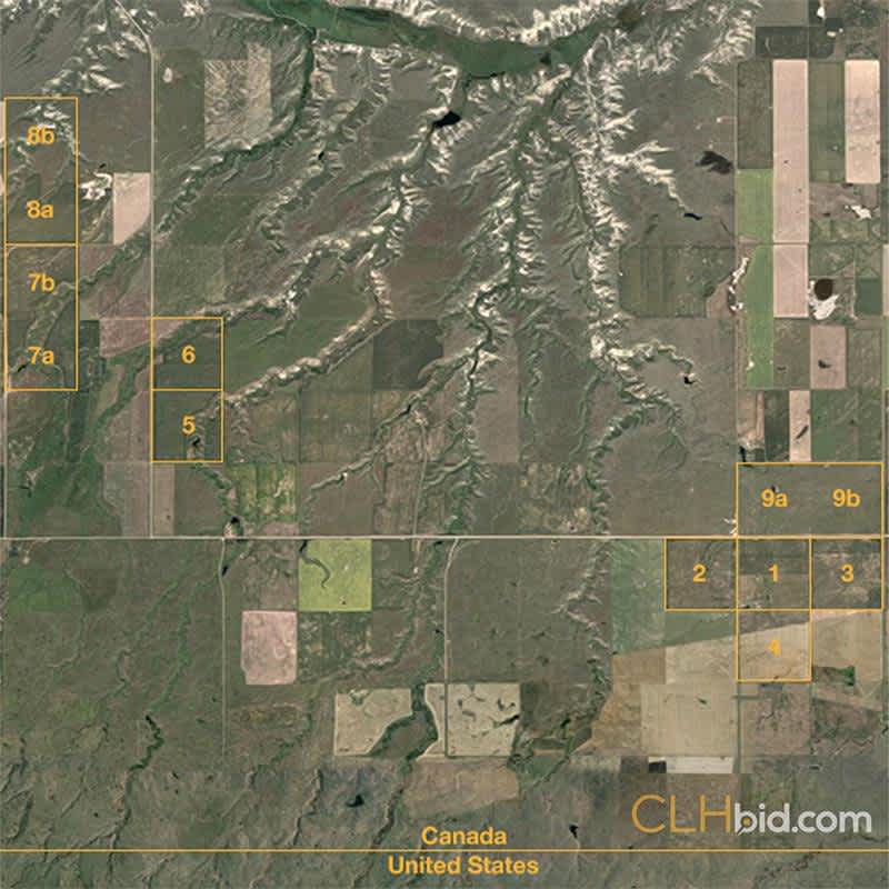 Map of Shadows Of The Sweet Grass Hills